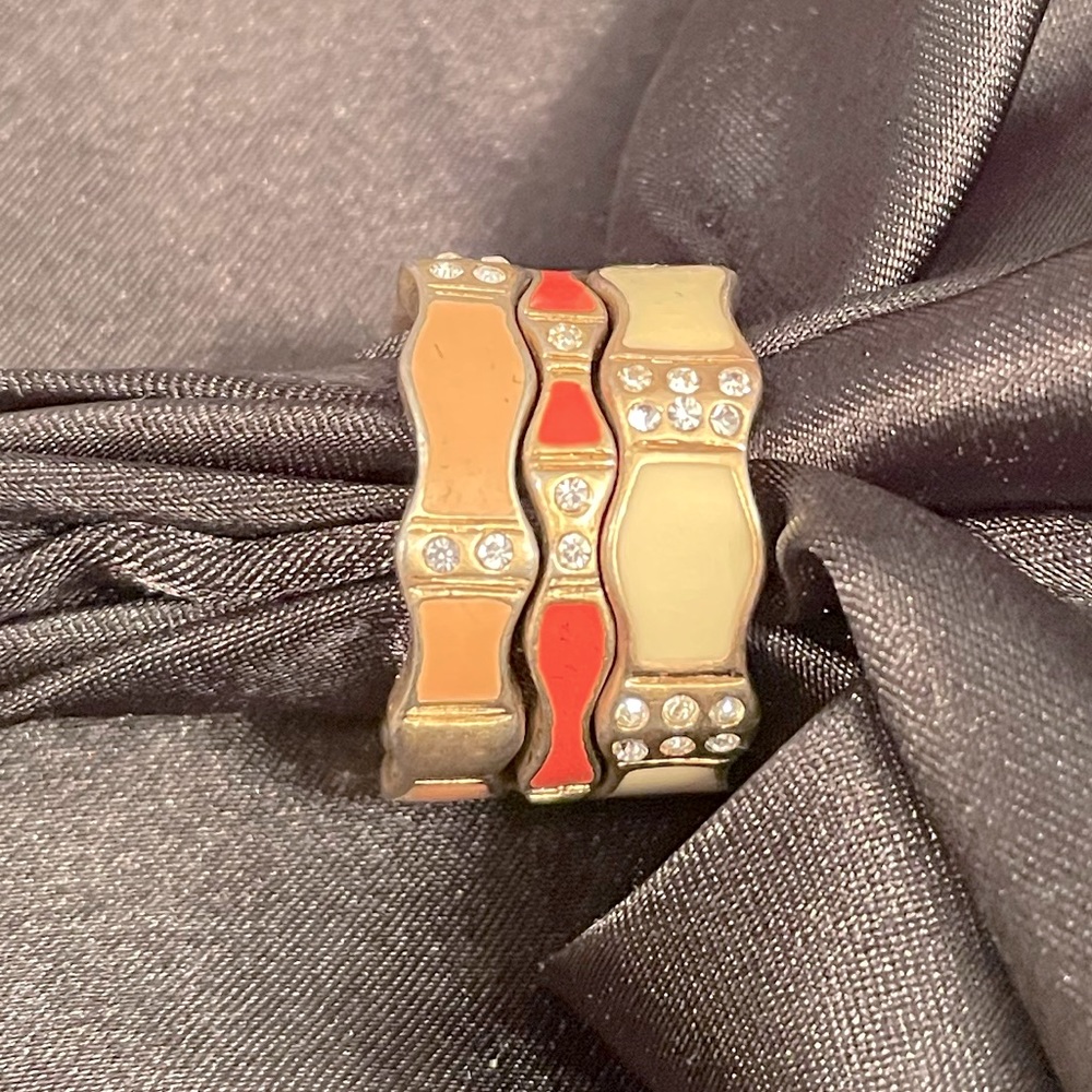 Lia Sophia three ring set